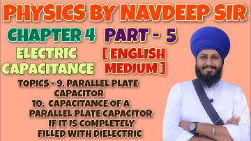 RBSE 12th PHYSICS CHAPTER 4 PART 5 ENGLISH MEDIUM (ELECTRIC CAPACITANCE)