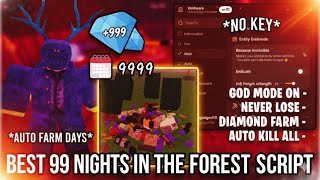 [ 🦉 VoidWare ] Best 99 Days In The Forest Script .God Mode, Diamonds Farm, Bring All Items & More! 🔥