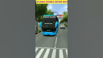 SCANIA DOUBLE MULTIAXLE LUXURY BUS MOD @BDBUSLOVERML #shorts #shortsfeeds #trending #travel 🔥🔥🔥🔥🔥🔥🔥