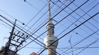 Old Shopping Streets at the Foot of the Tokyo Skytree [iPhone 4S/HD]