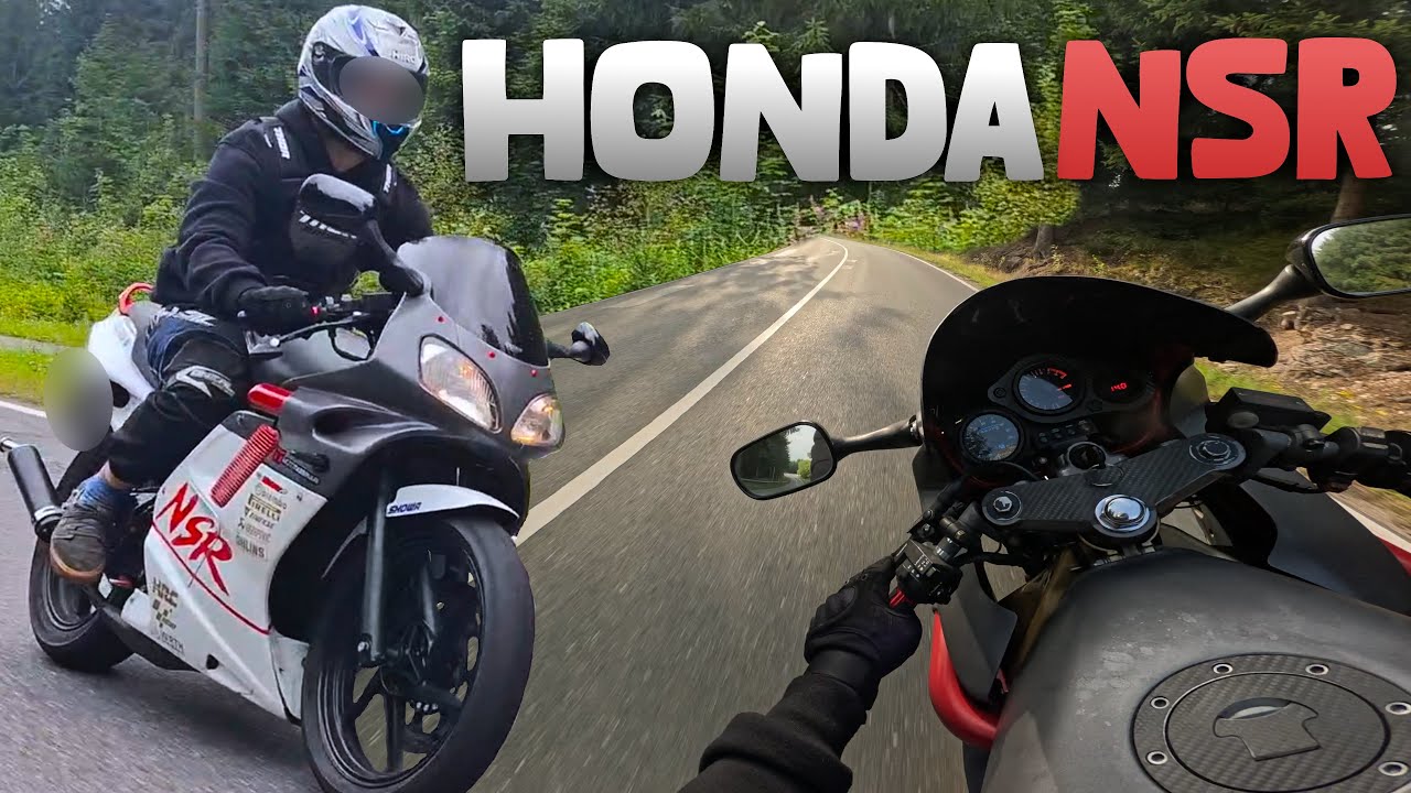 DER TRAUM von jedem 16-Jährigen - 2 TAKT SPORTLER mit fast 30 PS | HONDA NSR Testfahrt, RAW, FlyBy
