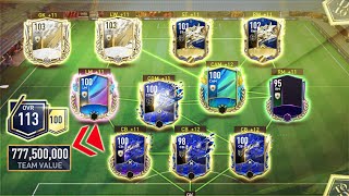 777 MILLION 343 💎 TEAM UPGRADE | NEW PRIME ICON & UTOTY CLAIMED | TOTY PACK OPENING | FIFA MOBILE 22