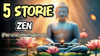 5 RACCONTI ZEN per la tua pace interiore| #raccontozen #buddha #buddhismo #storiebrevi #felicità