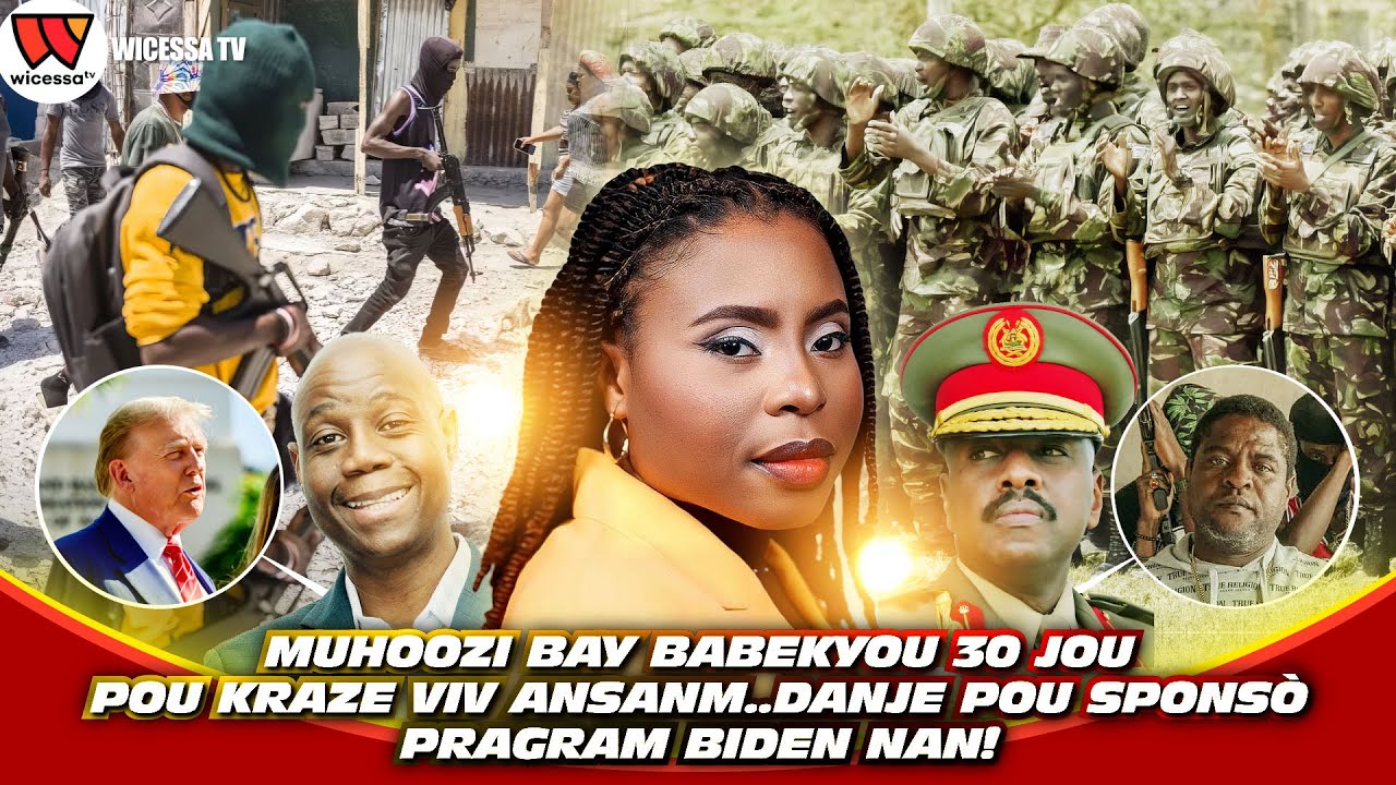 Trump pa vin pou lapè..Danje pou Sponsò Pwogram Biden yo...Muhoozi frape Babekyou, bagay yo chavire