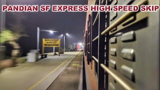 Download Lagu CHENNAI MADURAI PANDIAN SF EXPRESS HIGH SPEED SKIPPING MELMARUVATHUR \u0026 TINDIVANAM WITH MODERATE SKIP MP3