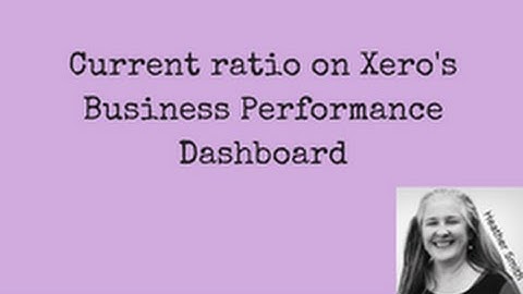 Current Ratio on Xero