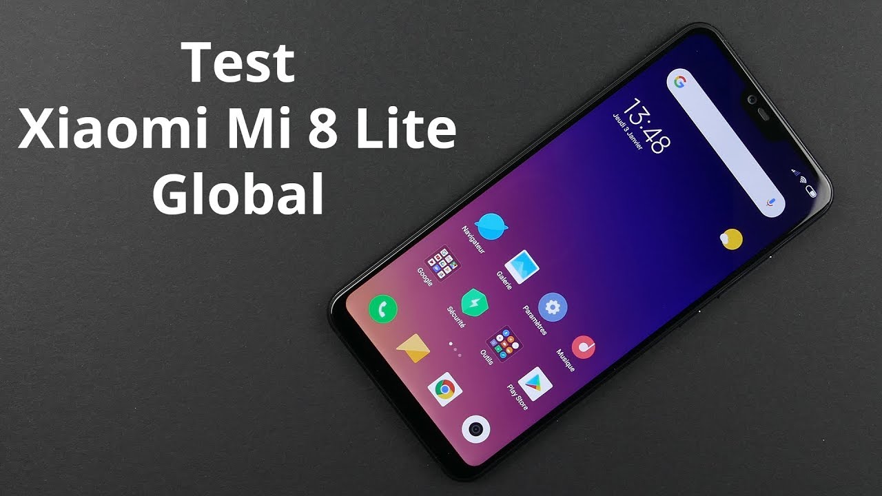 Xiaomi Mi 8 Lite Global Test et Présentation