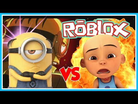 Ipin Melawan Minion Mel Roblox Upin Ipin Youtube - bang cupu lawan raksasa bacon hair roblox bang cupu invidious