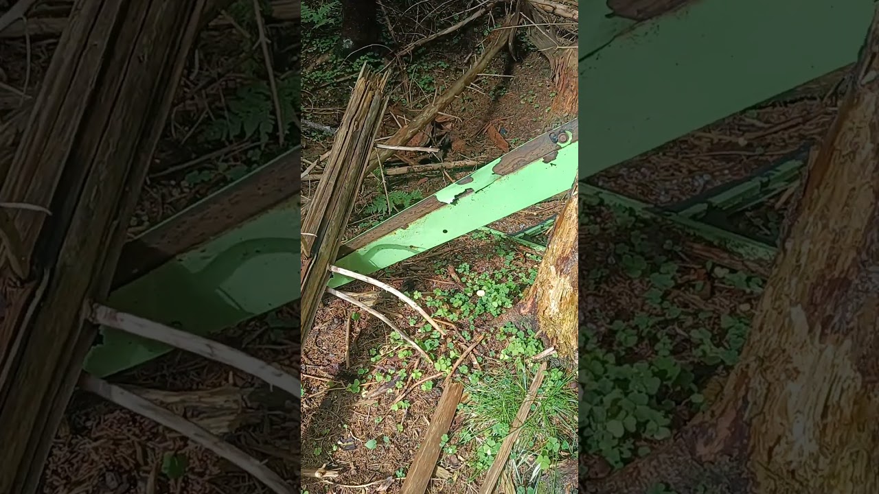 Someone forgot a tractor's cab here 