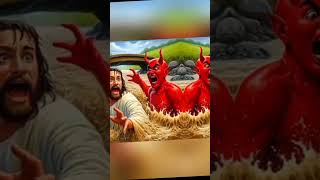 Jesus And Devil shorts jesuschrist devil youtubeshorts