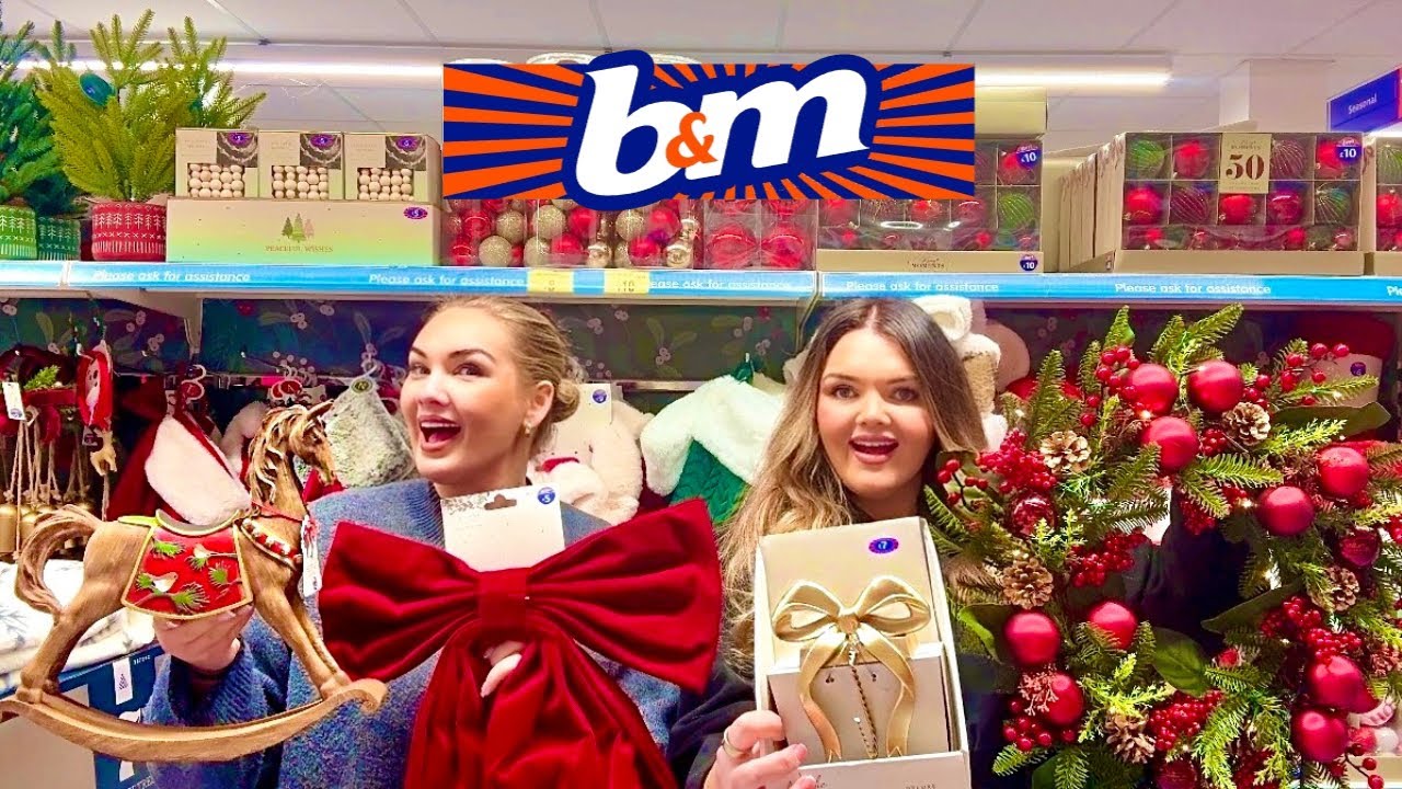 B&M РОЖДЕСТВО 2025 ✨ Приходите к нам за покупками ✨