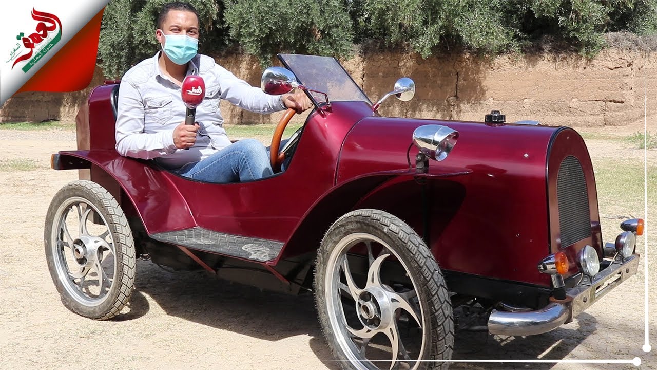 ميكانيكي مغربي يحول مواد من 