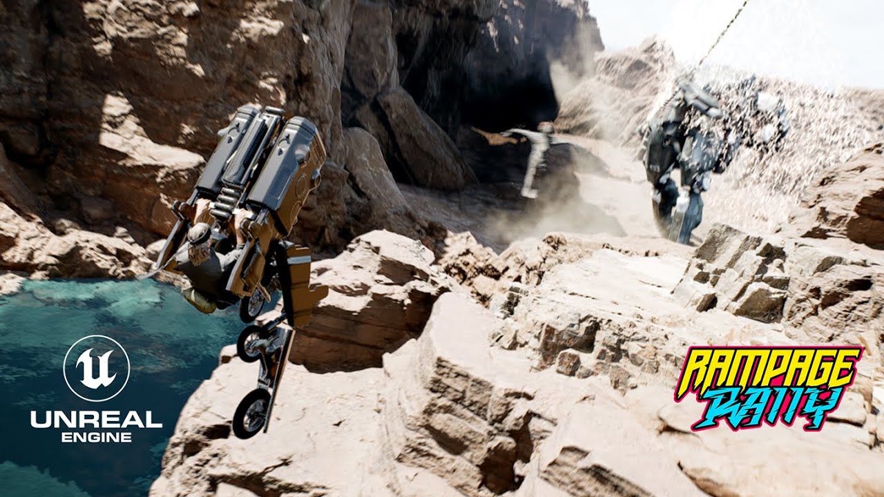 Rampage Rally CG Challenge - "D-Walker VS Sahelanthropus"