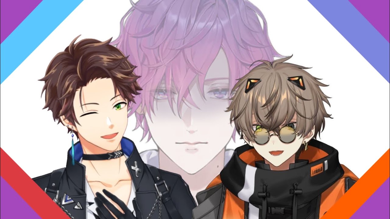 나쁜 남자 민수하와 두 남자. 그리고 그것을 지켜보는 둘과 우리 【니지산지 | 민수하 / 소나기 / 알반 녹스/ 세라프 다즐가든 / 우키 비올레타】