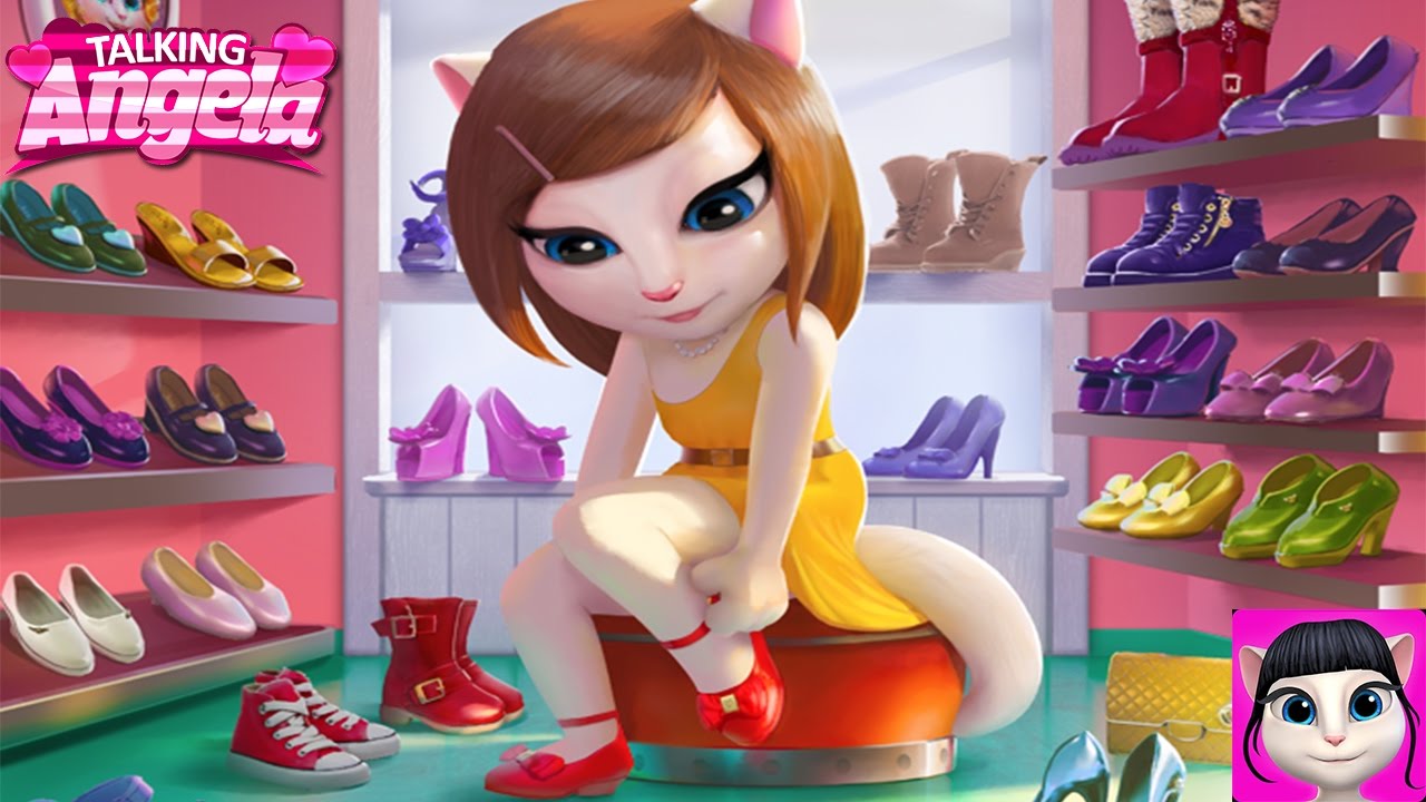 My Talking Angela Android Gameplay - Great Makeover FOr Children HD