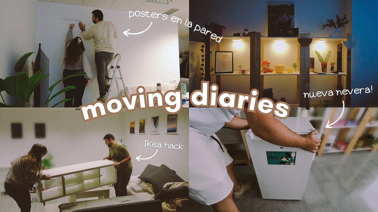 MUDANZA #8 DIY IKEA HACKS! muebles con MÁS PERSONALIDAD🛠️ compramos un frigo pequeño🫠