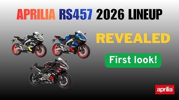 2026 Aprilia RS 457 Lineup Revealed | Fresh New Look!