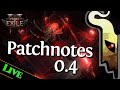 |Path of Exile 2]  Patchnotes - Studieuse lecture