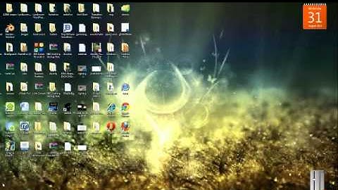 How to Hide/Show your desktop icons with a hotkey in windows 7