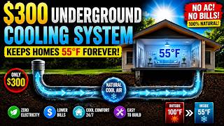 This $300 Underground Cooling System Keeps Homes at 55°F Without AC
