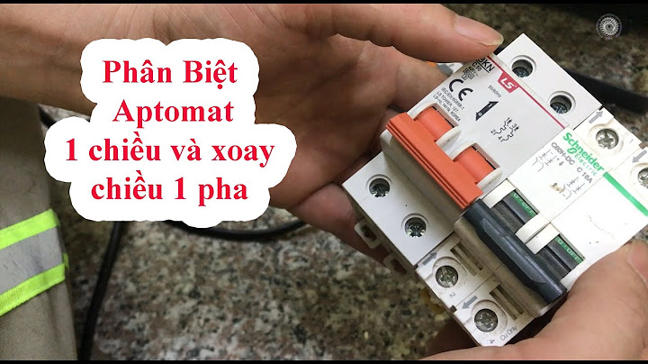 So sánh aptomat xoay chiều và một chiều