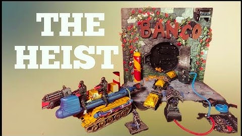 Scratch building the perfect heist.