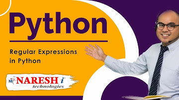 Regular Expressions in Python | Python Tutorial for Beginners | Naresh IT