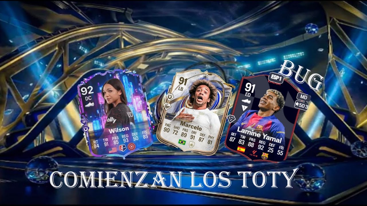 LAMIN YAMAL BUG Y COMIENZAN LOS TOTY 