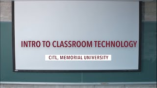 Intro to Classroom Technology