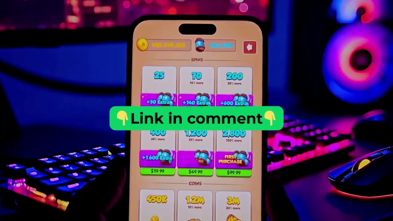 Coin Master Free Spins 2026  Get Daily Free Spins & Coins Instantly