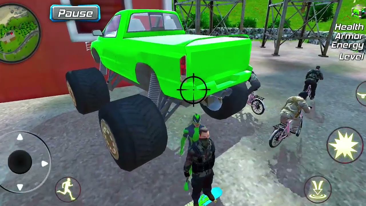 Tanker Blaster|Rope frog ninja hero car vegas new gameplay|😈⚡