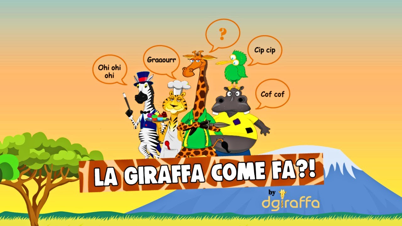 DGiraffa Band | La giraffa come fa ?! | Canzoni Per Bambini