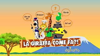 DGiraffa Band - La giraffa come fa ?! | Canzoni Per Bambini chords