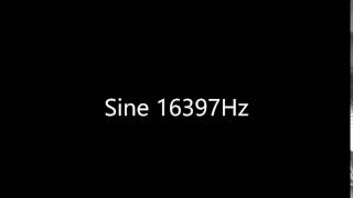Sine 16397Hz Audio Only