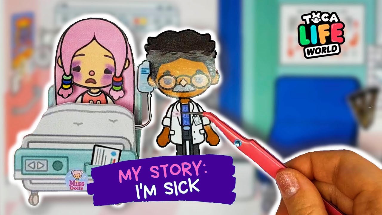 Toca Life World hospital story / Quiet Book Toca Boca YouTube