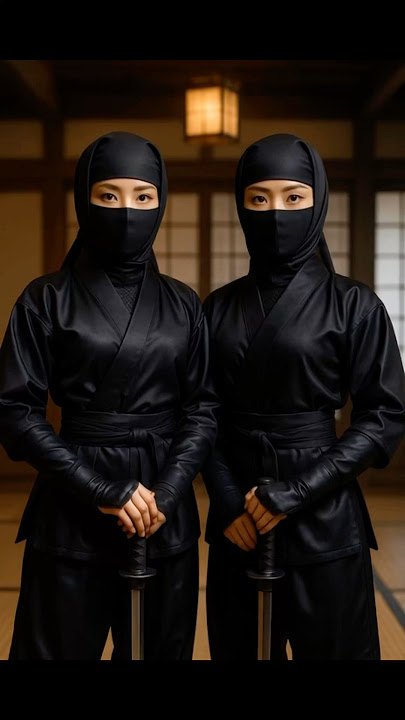 masked female ninjas show their face