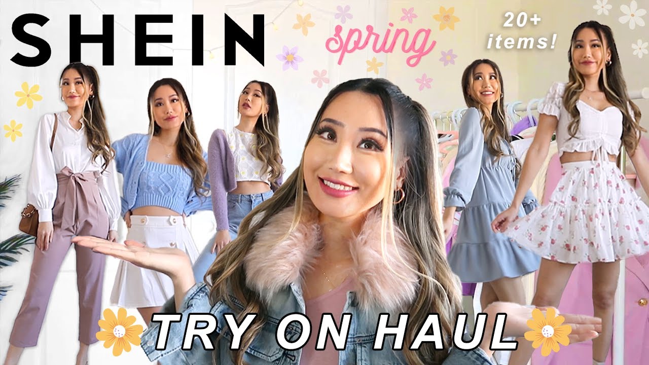 HUGE SHEIN TRY ON HAUL 🌸 SPRING 🌸 discount code