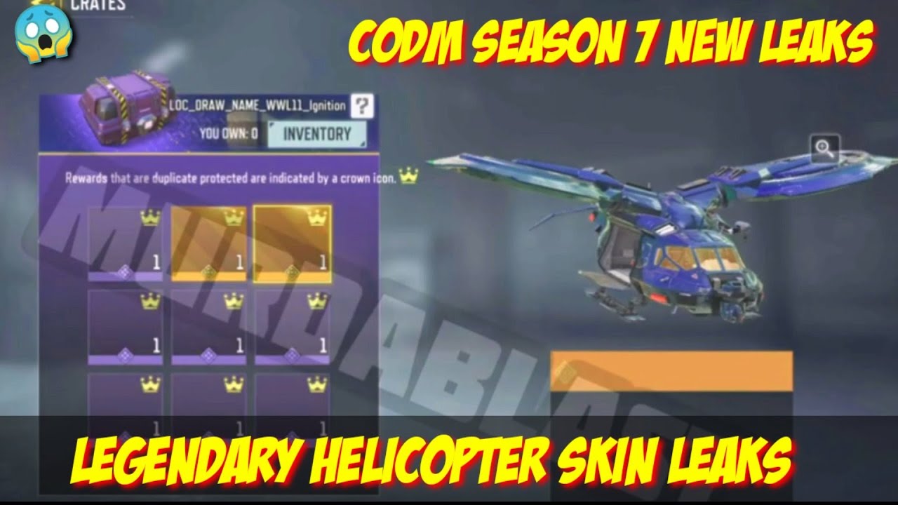 Cod mobile season 7 huge leaks / cod mobile legendary character leaks ...