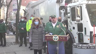 NYC Sanitation Readying for Winter Storm