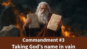 Commandment #3 - Taking God’s name in vain - The Bible Says