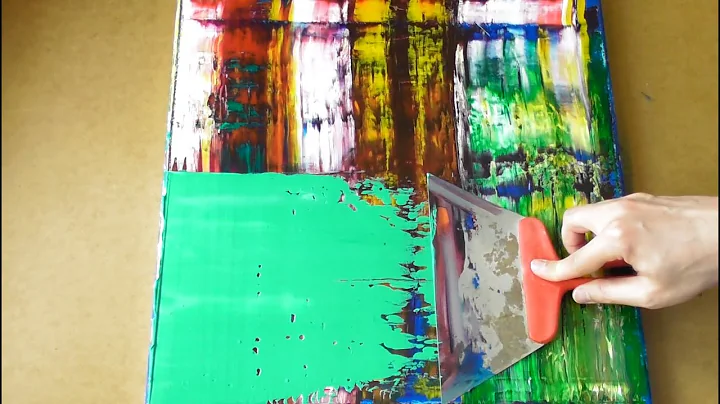 How to paint Abstract Easy? | Acrylic on Canvas | ...