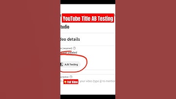 YouTube Title AB Testing is here!