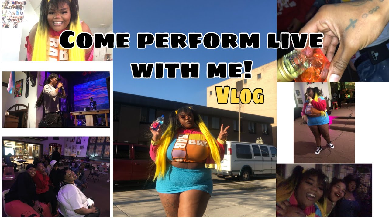 Come perform live with me! Vlog - YouTube