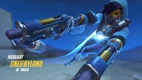 Overwatch, Tracer, Highlight, 1