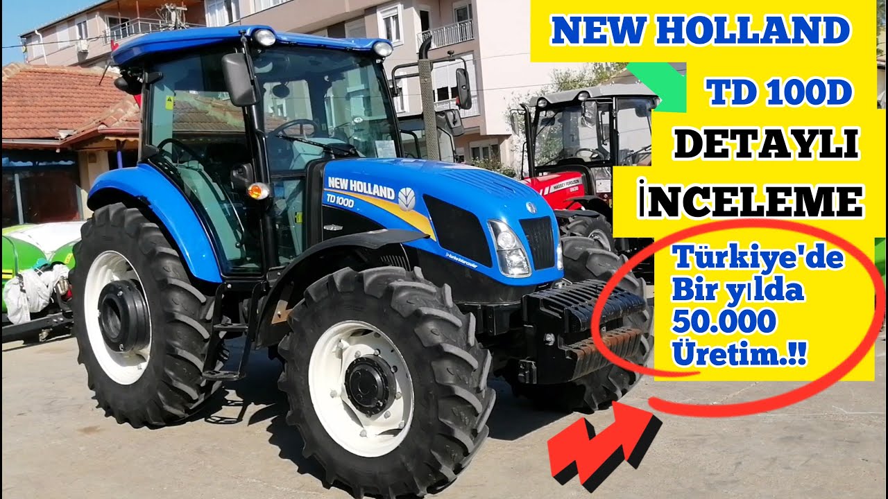 #NewHolland #NewHollandTD100D #Traktörvideoları NEW HOLLAND TD 100D TEKNİK ÖZELLİKLERİ