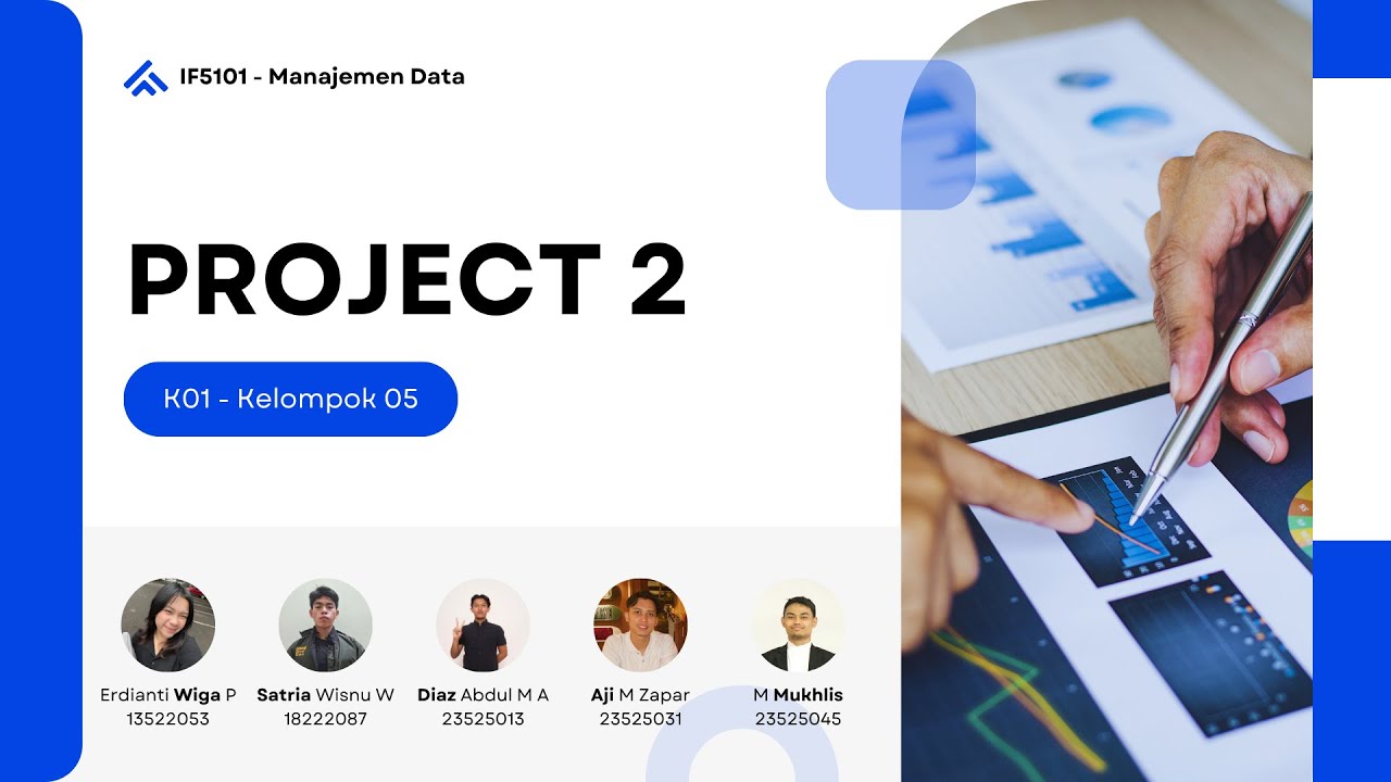 Presentasi Project 2 - Kelompok 5 - Manajemen Data - Insitut Teknologi ...