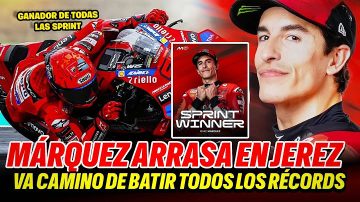 Marc Márquez DESTROZA Jerez y va a HACER HISTORIA