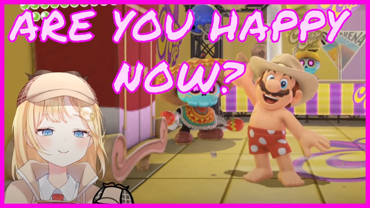 Amelia "The Guesser" Watson buys new Clothes - A Odyssey Of Rage #8 [Hololive]