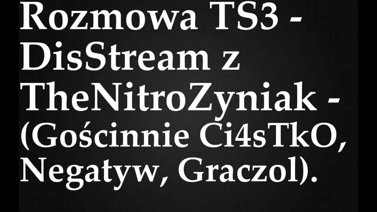 DisStream vs TheNitroZyniak - Rozmowa TS3 / CAŁA ROZMOWA