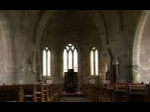 Interior Of Parish Church With Music On History Visit To Ladykirk Borders Scotland